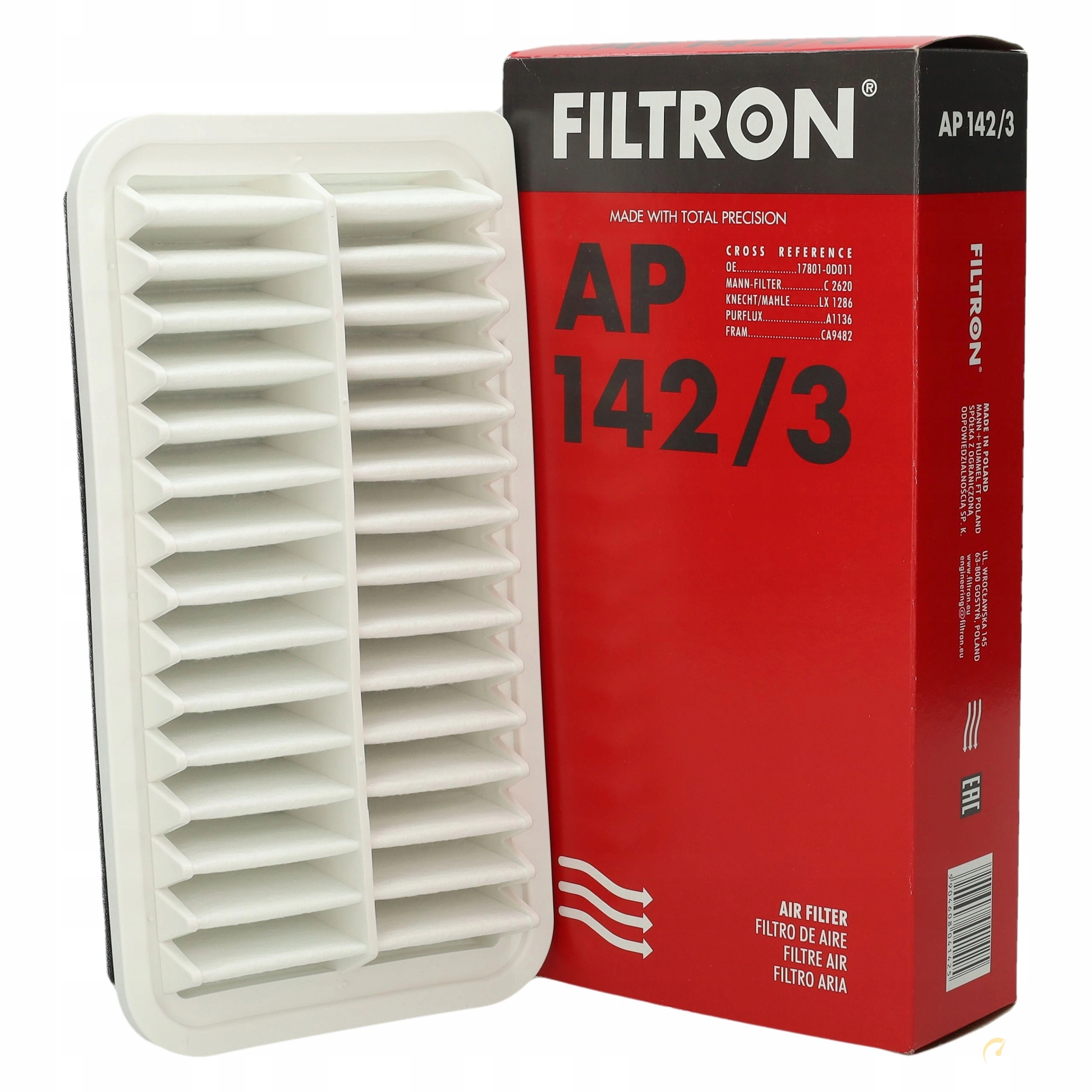 TOYOTA AVENSİS COROLLA VERSO HAVA FİLTRESİ 2002-2006 BENZİNLİ